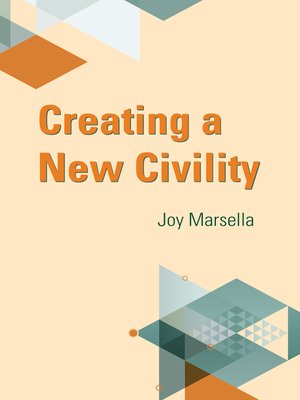 cover image of Creating a New Civility